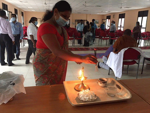2021 වර්ෂයේ රාජකාරි ආරම්භ කිරීම