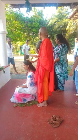 හිස තෙල් ගෑමේ උත්සවය 2026