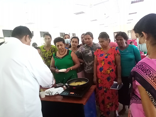 හෝටල් ආශ්‍රිත ආහාර නිෂ්පාදන පුහුණු වැඩසටහන