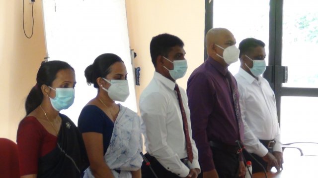 2022 වර්ෂයේ රාජකාරී ආරම්භ කිරීම